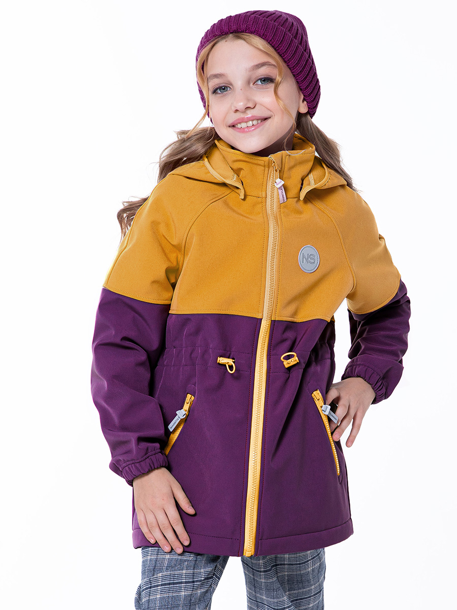 

Ветровка детская NIKASTYLE 4л8624, мёд, виноград, 128, Фиолетовый, 4л8624