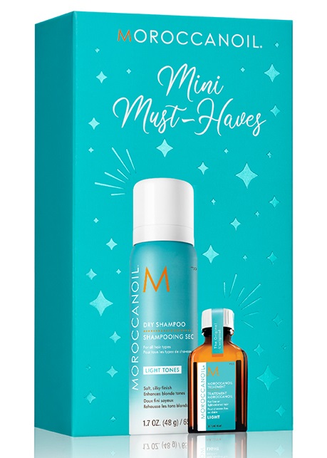 фото Набор для волос moroccanoil в боксе stocking stuffer light