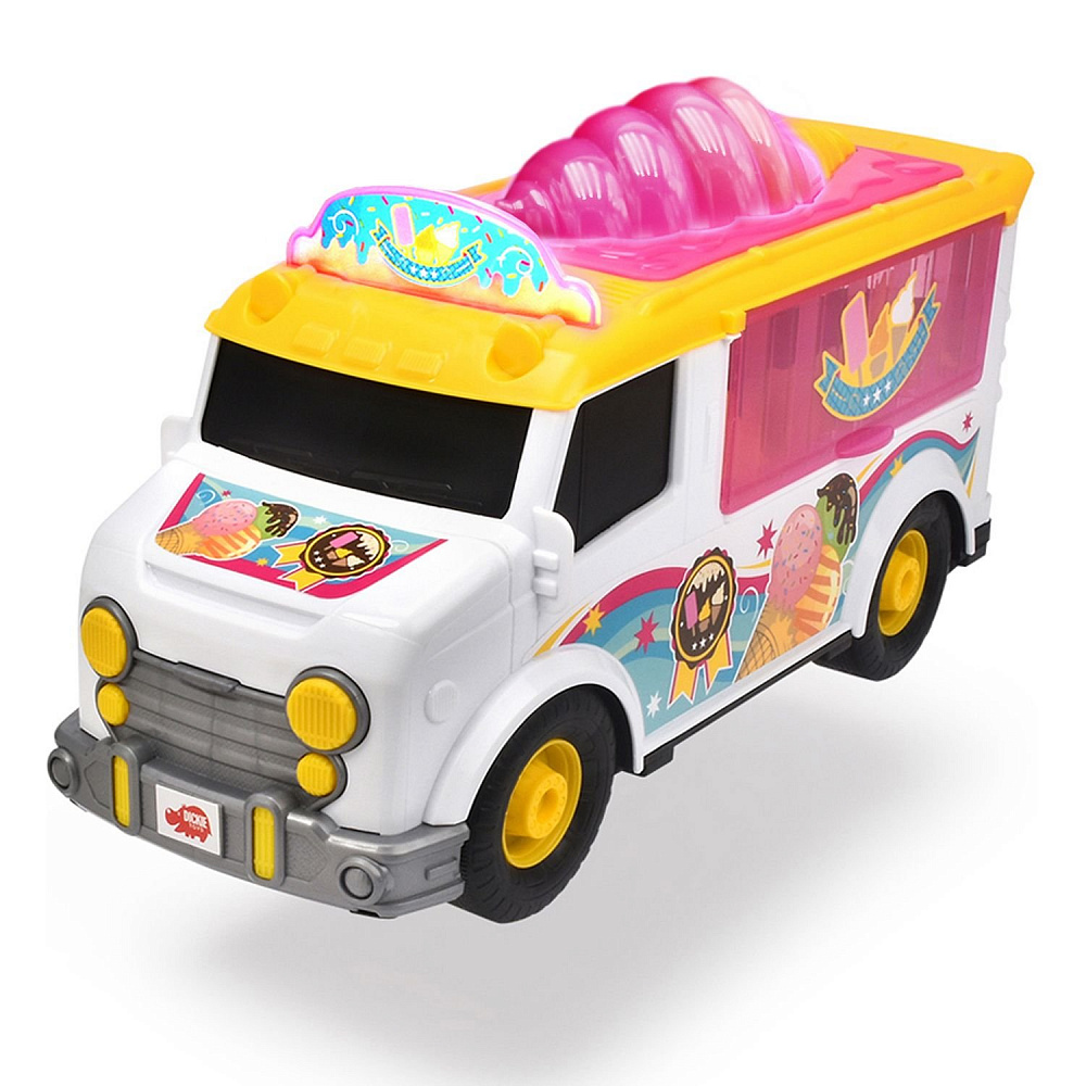 Машинка Dickie Toys Фургон с мороженым 30см 3306015 машинка dickie toys полицейский джип 30см 3306017