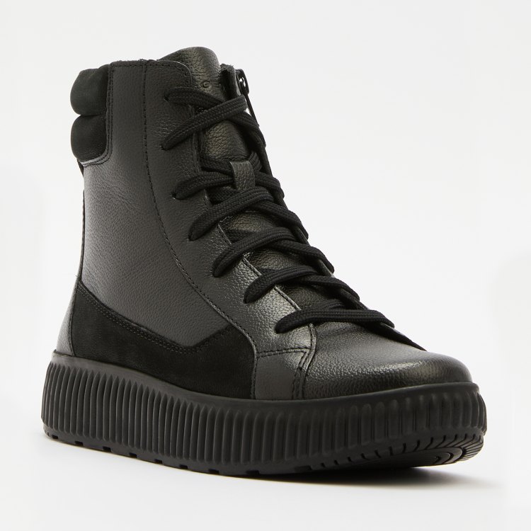 

Кеды женские GEOX D46XFF черные 37 EU, Черный, D46XFF