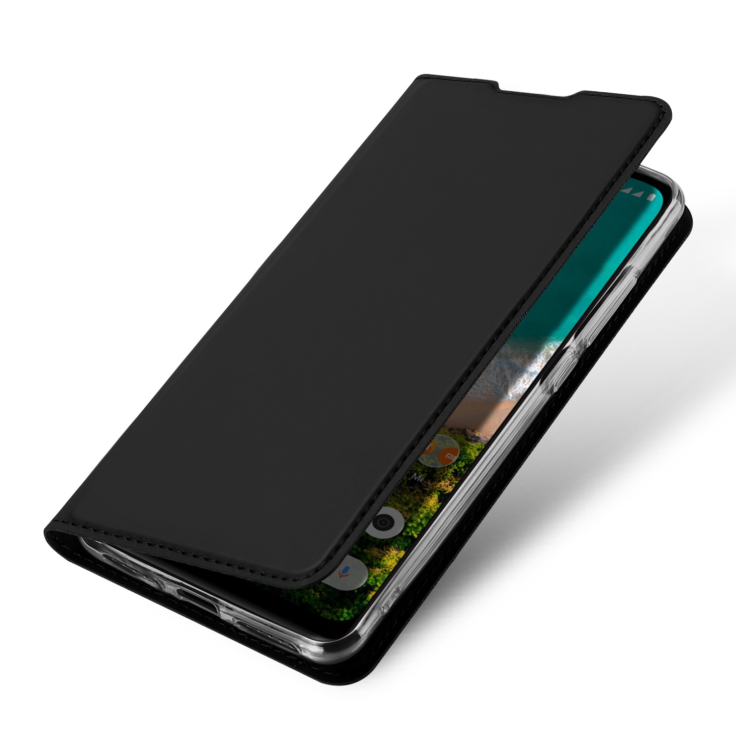 фото Чехол книжка dux ducis для xiaomi redmi cc9e / a3, skin series, черный