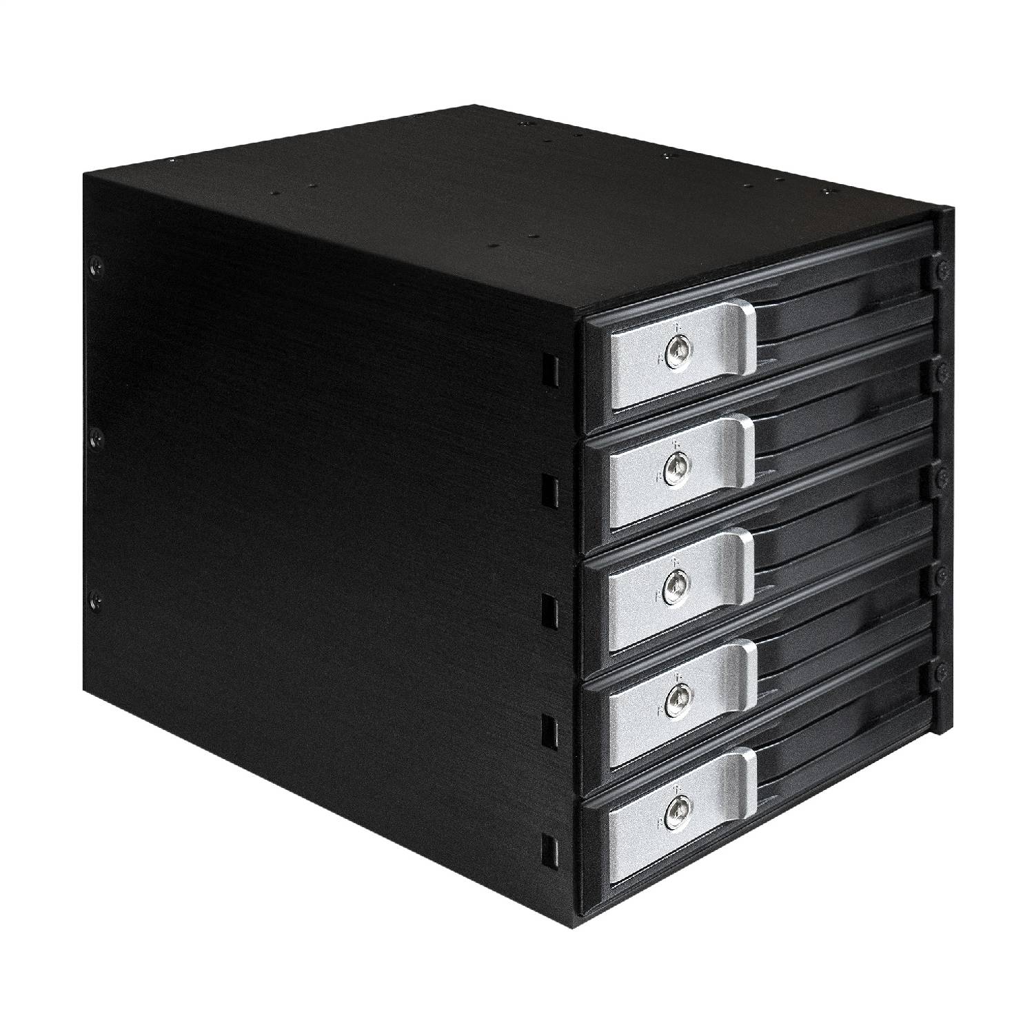 фото Корзина для hdd exegate hs535-12g (универсальная, на 5*3,5" sata3/12g sas hdd, занимает 3*