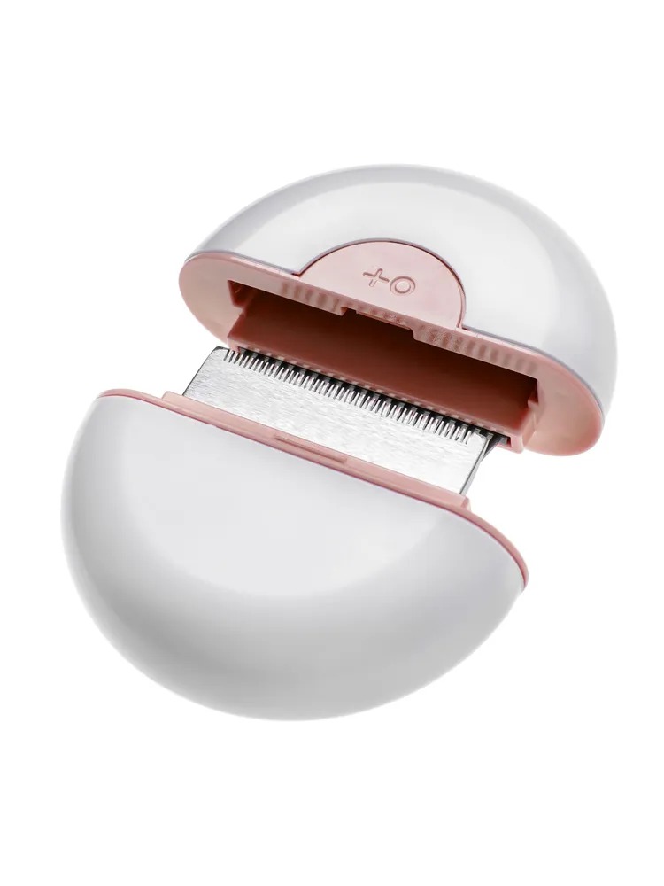 

M-Pets мини-расческа 2в1 для короткой шерсти розовая 9x9x3 см