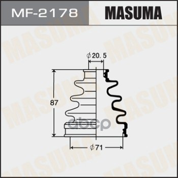 

Пыльник Шруса Masuma Mf-2178 Masuma арт. MF-2178