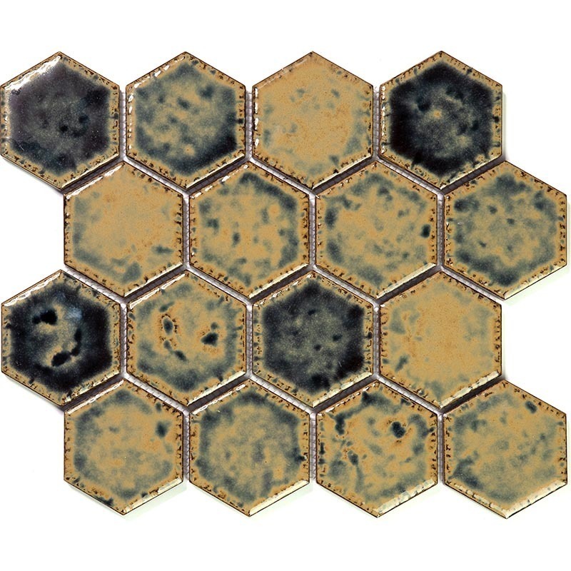 фото Мозаичная плитка gaudi hexa бежевый hexa-29-4