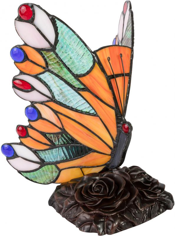 фото Винтажная настольная лампа в виде бабочки gsmin gs-02 23см (дизайн 4)