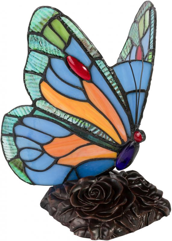 фото Винтажная настольная лампа в виде бабочки gsmin gs-02 23см (дизайн 2)