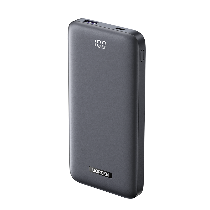 

Внешний аккумулятор UGREEN PB198 (60689) 10000mAh, 20W, серый, PB198
