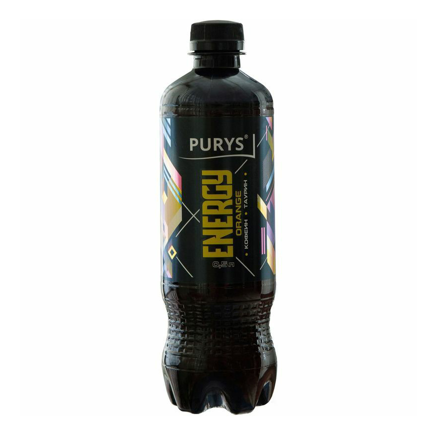 

Газированный напиток Purys Energy Orange 0,5 л