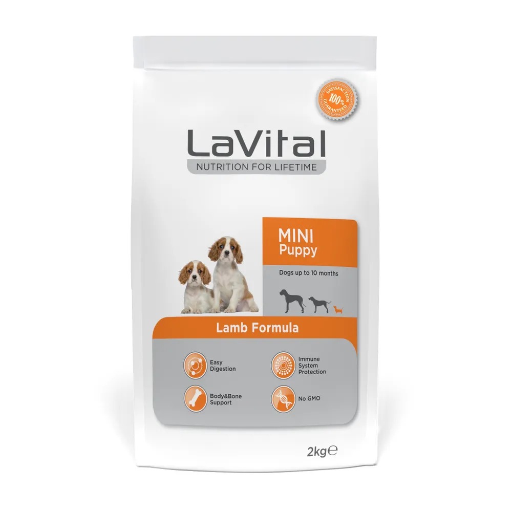 

Lavital Mini Puppy Lamb 2 кг сухой корм для щенков мелких пород с ягненком 1х6