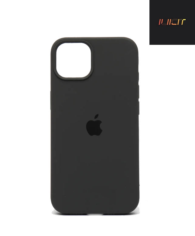

Чехол iPhone 15 Pro Silicon Сase APL WS (с лого), темно-серый 2 (IS793370)