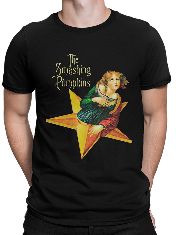 фото Футболка мужская design heroes группа the smashing pumpkins черная xs