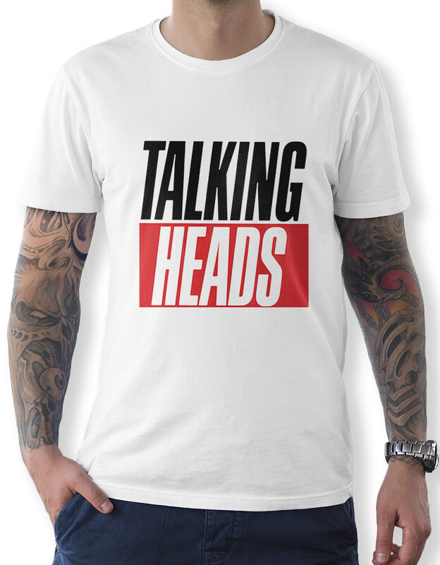 фото Футболка мужская design heroes talking heads белая xl