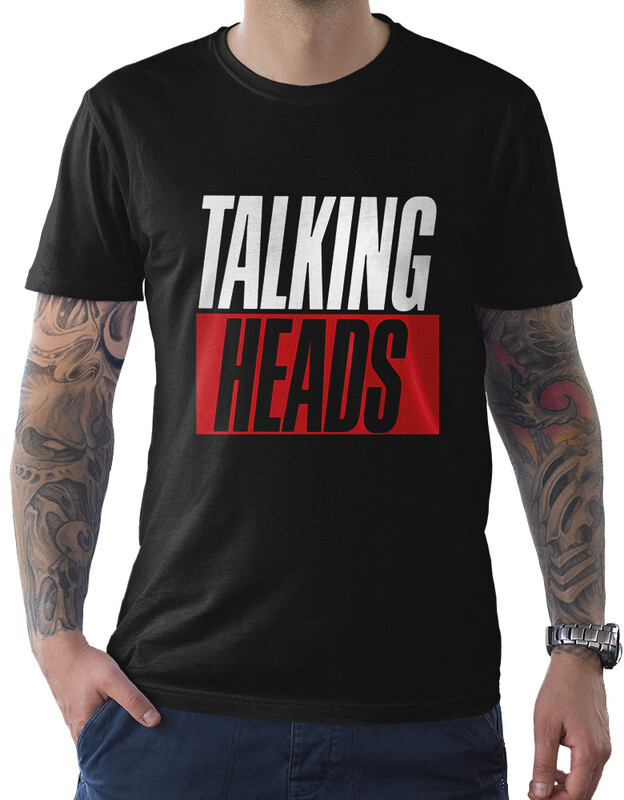 фото Футболка мужская design heroes talking heads черная 3xl