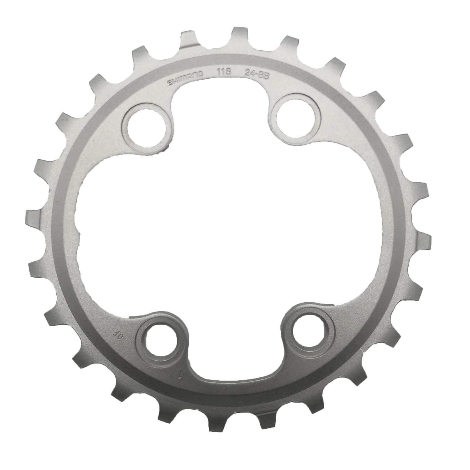 

Велосипедная звезда передняя Shimano для FC-M8000-2 24T-BB для 34-24T Y1RL24000, Серебристый