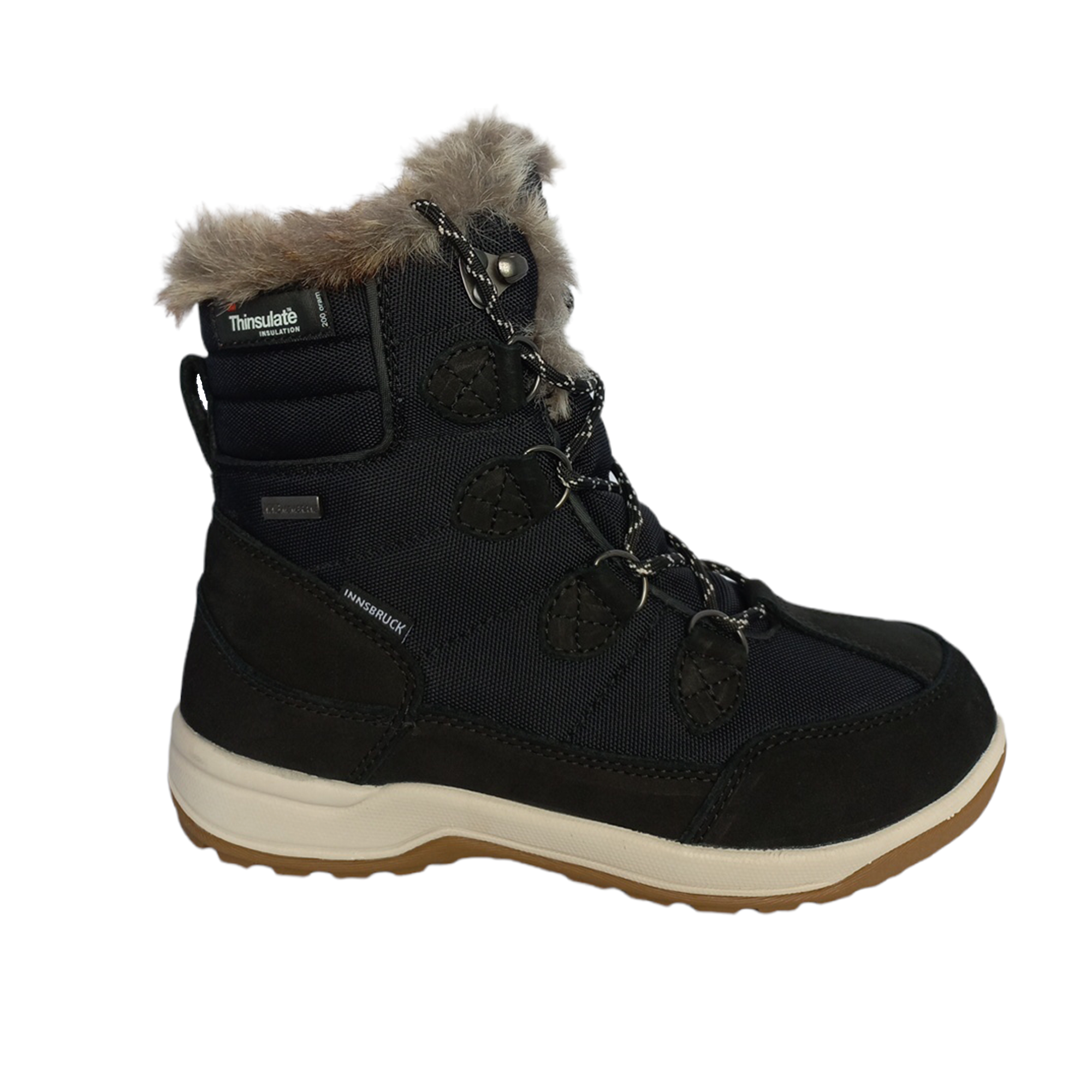 Ботинки женские Editex W2223M-1N черные 40 RU 17170₽