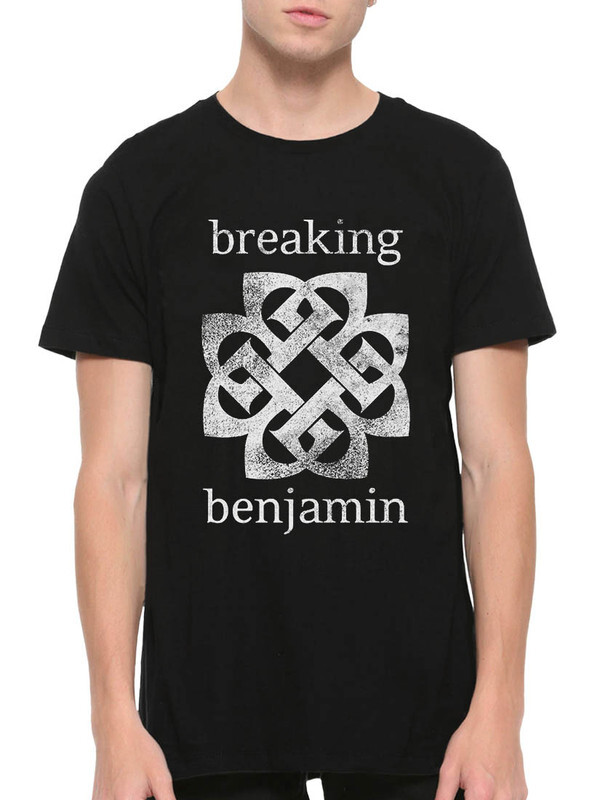 фото Футболка мужская design heroes breaking benjamin - лого черная xs