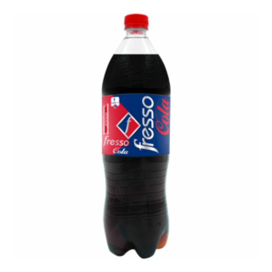 

Газированный напиток Fresso Cola безалкогольный 1 л