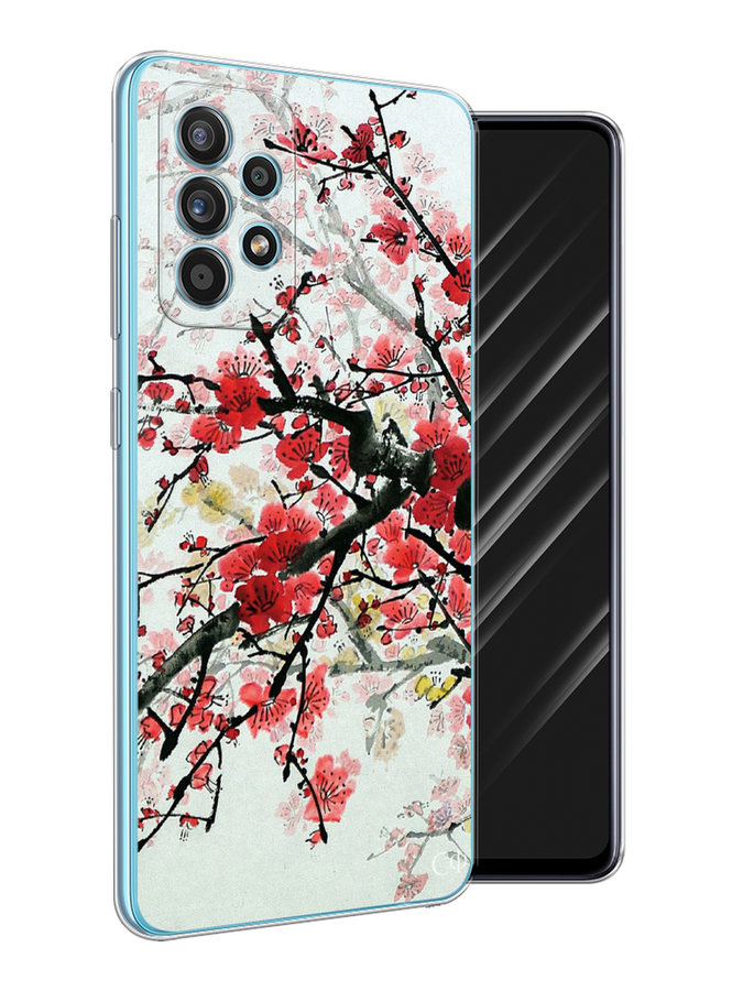 

Чехол Awog на Samsung Galaxy A52s / Самсунг A52s "Сакура", Разноцветный, 2106550-4