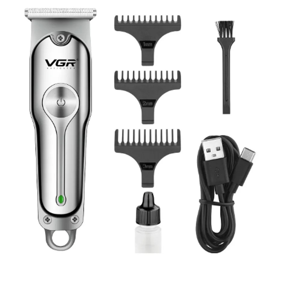 Машинка для стрижки волос VGR 071 Silver электрическая зубная щетка ordo sonic white silver белый серебристый