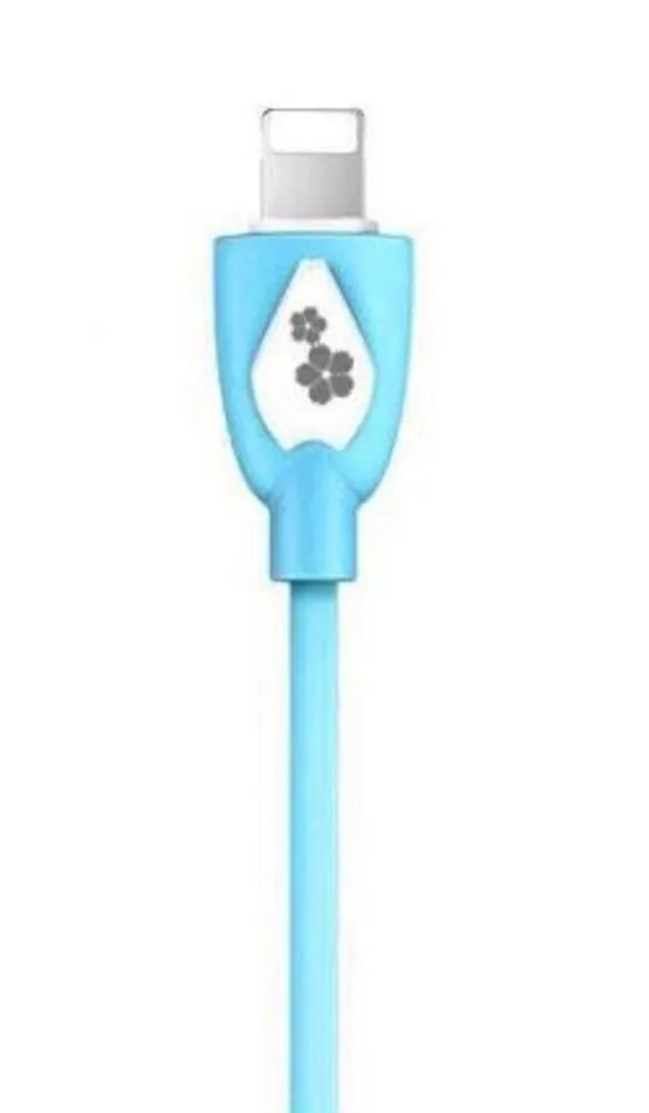 

Дата-кабель Hoco JP15 Sakura USB - Lightning 8-pin TPE, 2.4A 1.2 м, Sky Blue