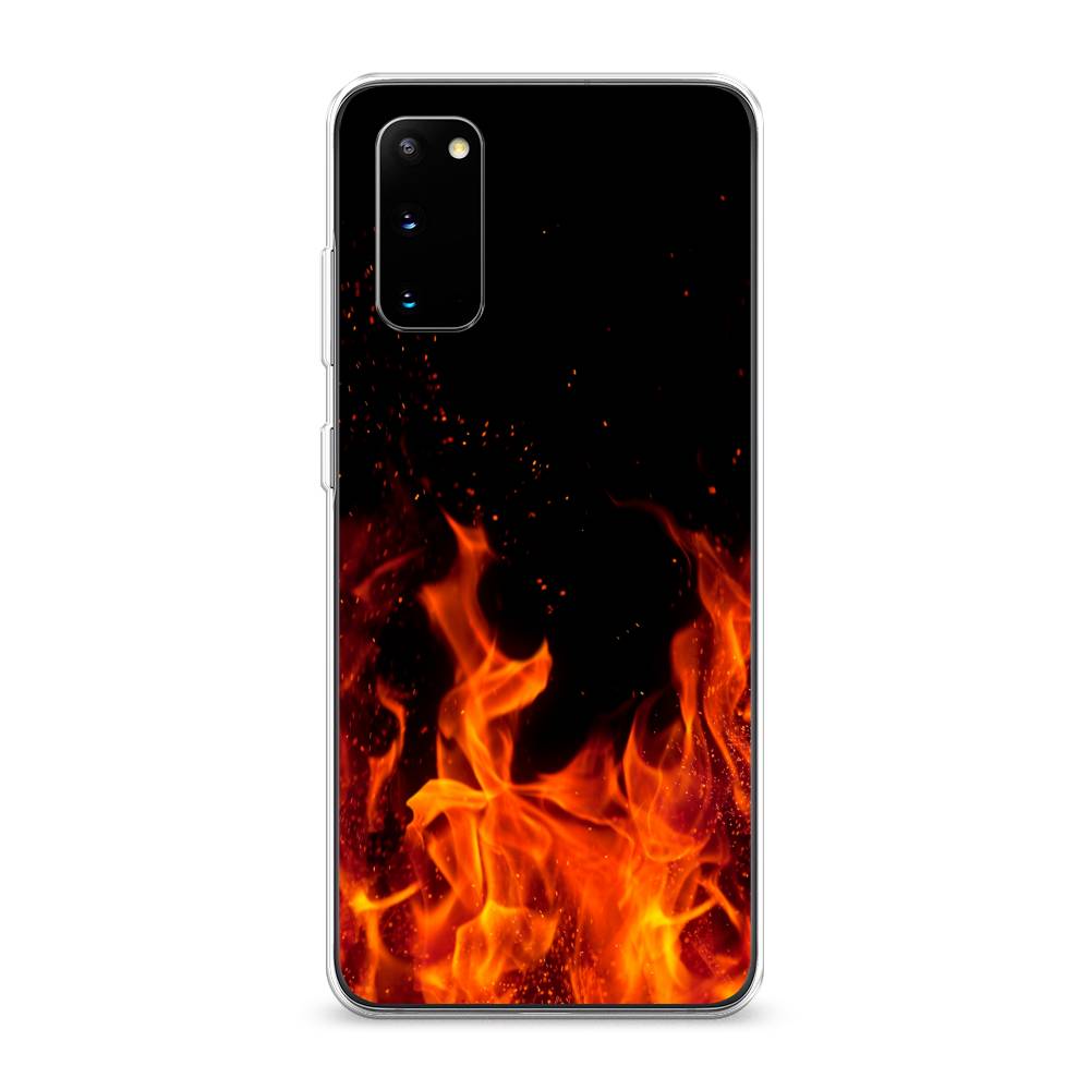 

Чехол Awog на Samsung Galaxy S20 "Все в огне", Разноцветный, 29250-4
