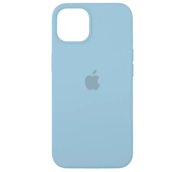 

Чехол iPhone 15 Pro Silicon Сase APL WS (с лого), ледяной (IS793370), Голубой, Чехол iPhone 15 Pro Silicon Сase APL WS (с лого), ледяной (IS793370)