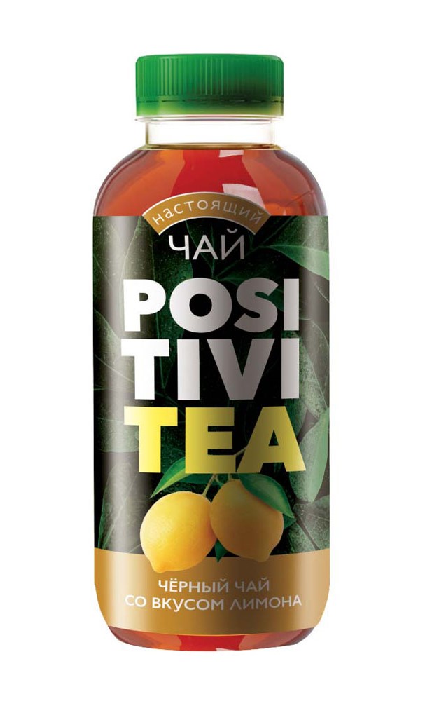 

Холодный чай Positivitea черный лимон 900 мл