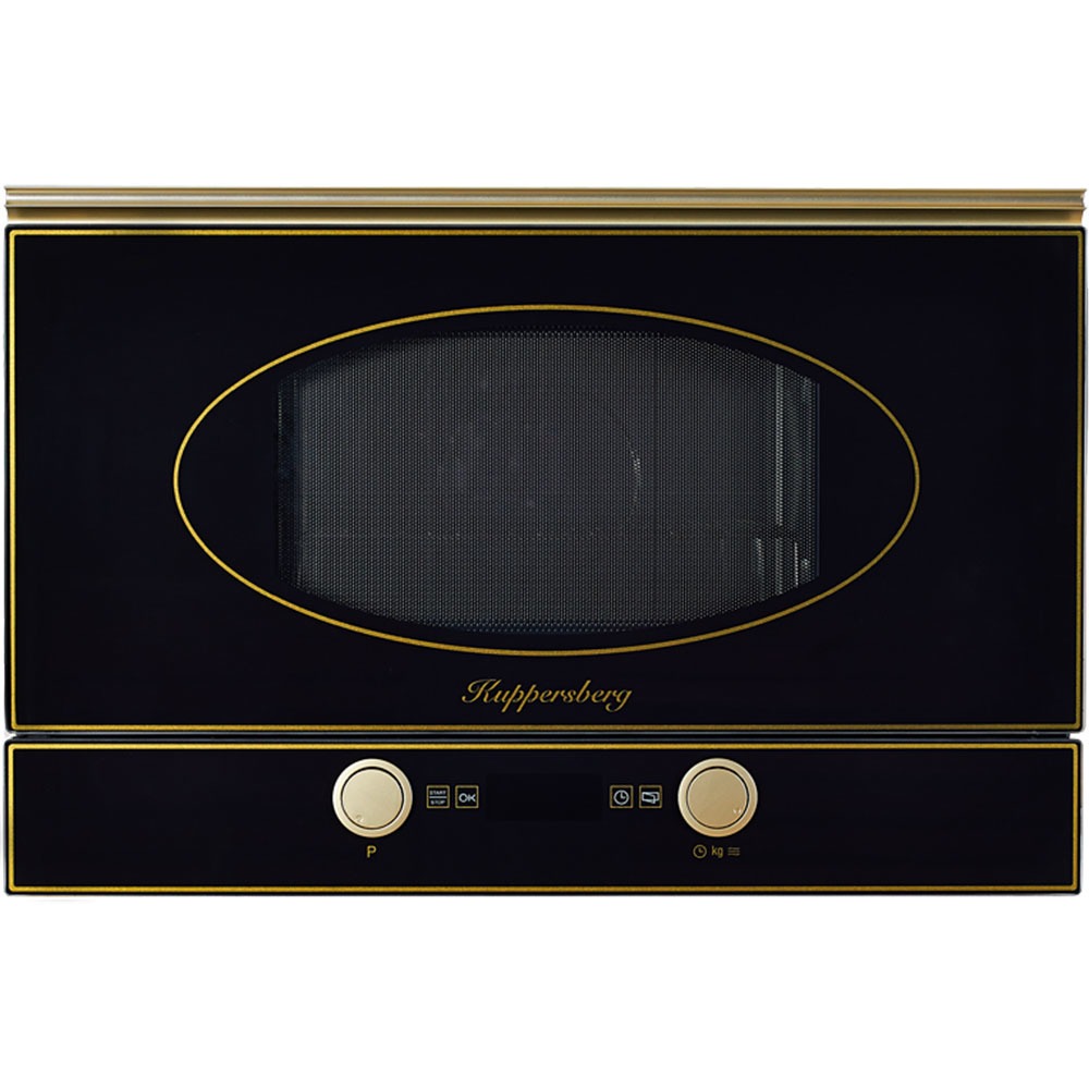 

Встраиваемая микроволновая печь KUPPERSBERG RMW 393 B черный/золотистый, RMW 393 B