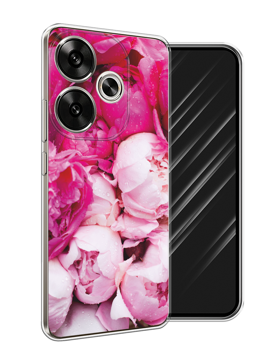 

Чехол Awog на Xiaomi Redmi Turbo 3, Poco F6 "Пионы розово-белые", Белый;розовый, 322250-1