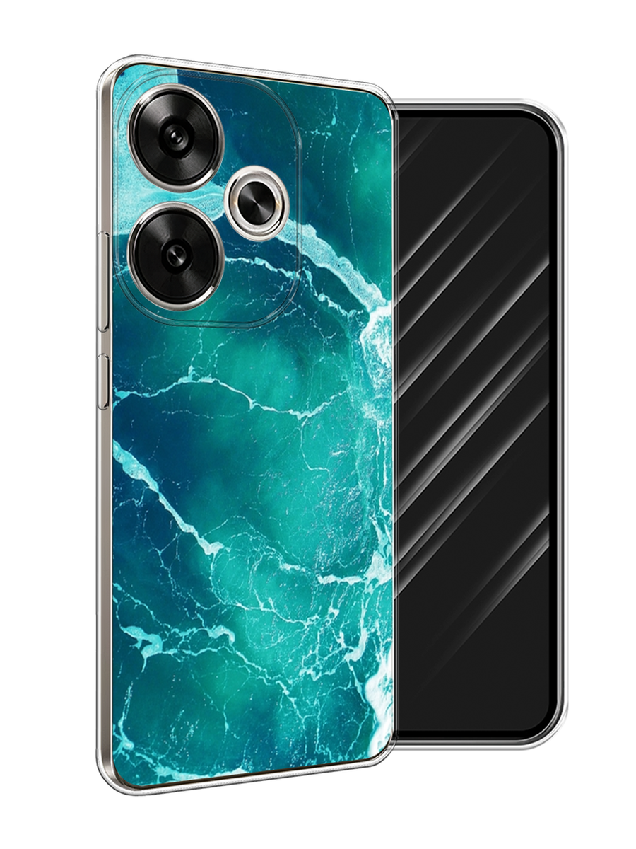 

Чехол Awog на Xiaomi Redmi Turbo 3, Poco F6 "Изумрудный океан", Бирюзовый;синий, 322250-1