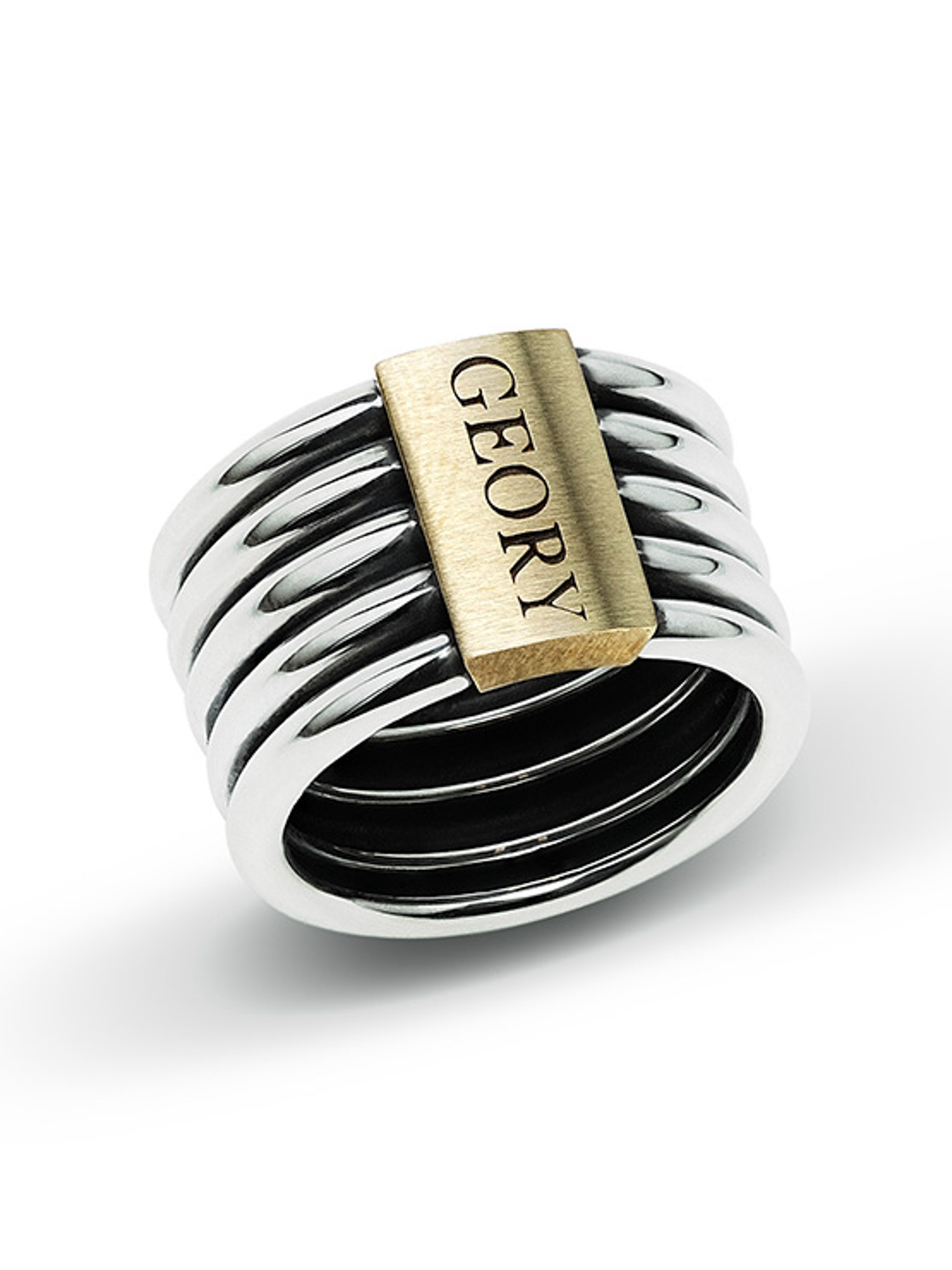 

Кольцо из серебра р.16.5 Geory Tubing, Tubing