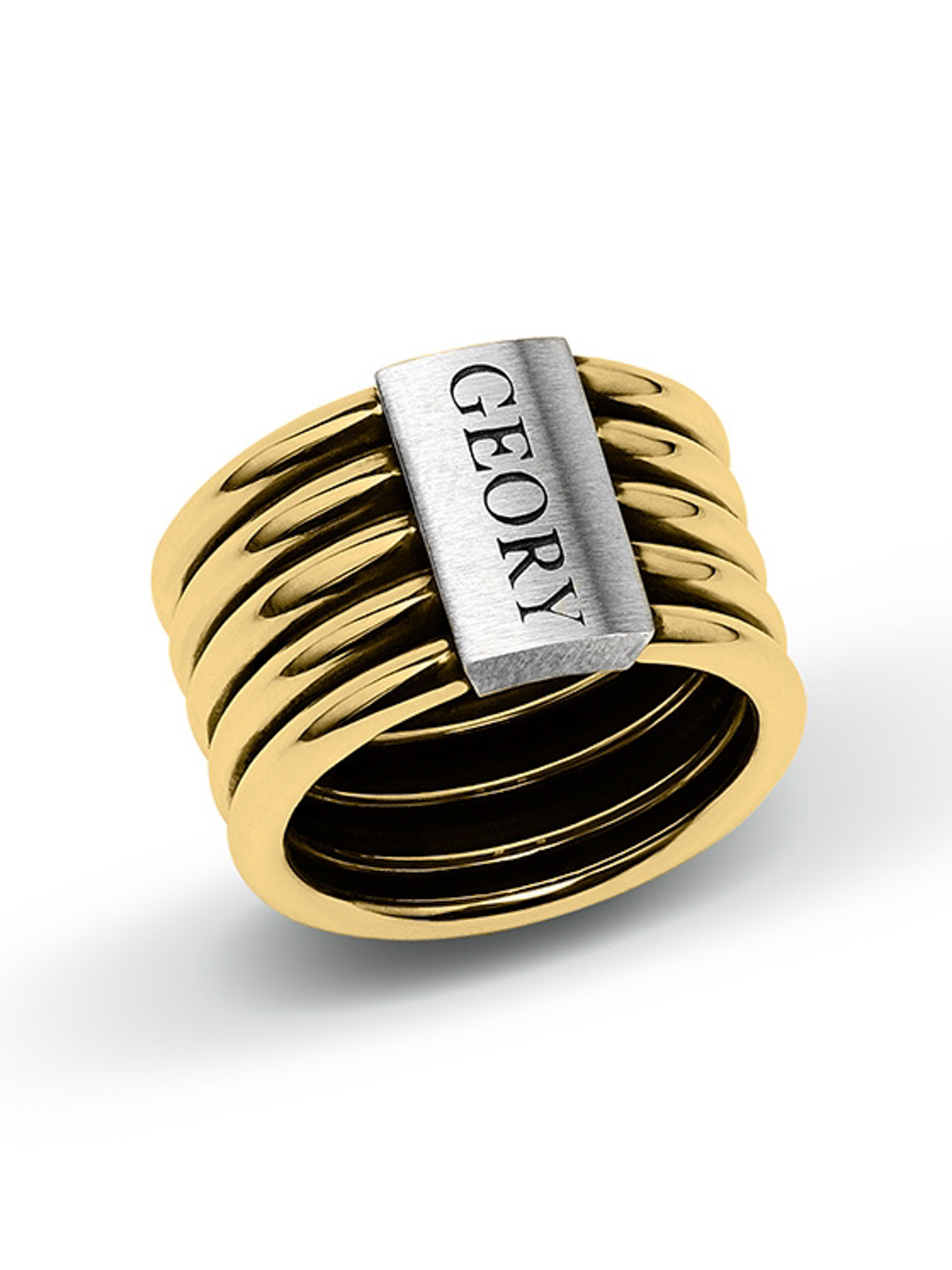 

Кольцо из серебра р.20 Geory Tubing bronze, Tubing bronze