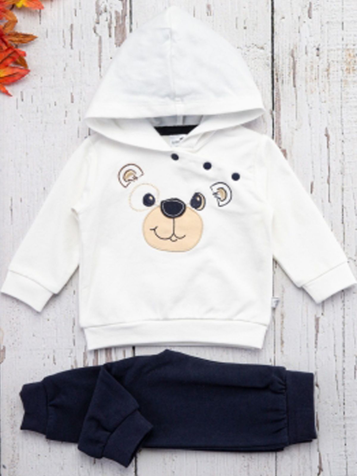 

Комплект для мальчиков BABYZ 6146-01 кремовый 80, 6146-01
