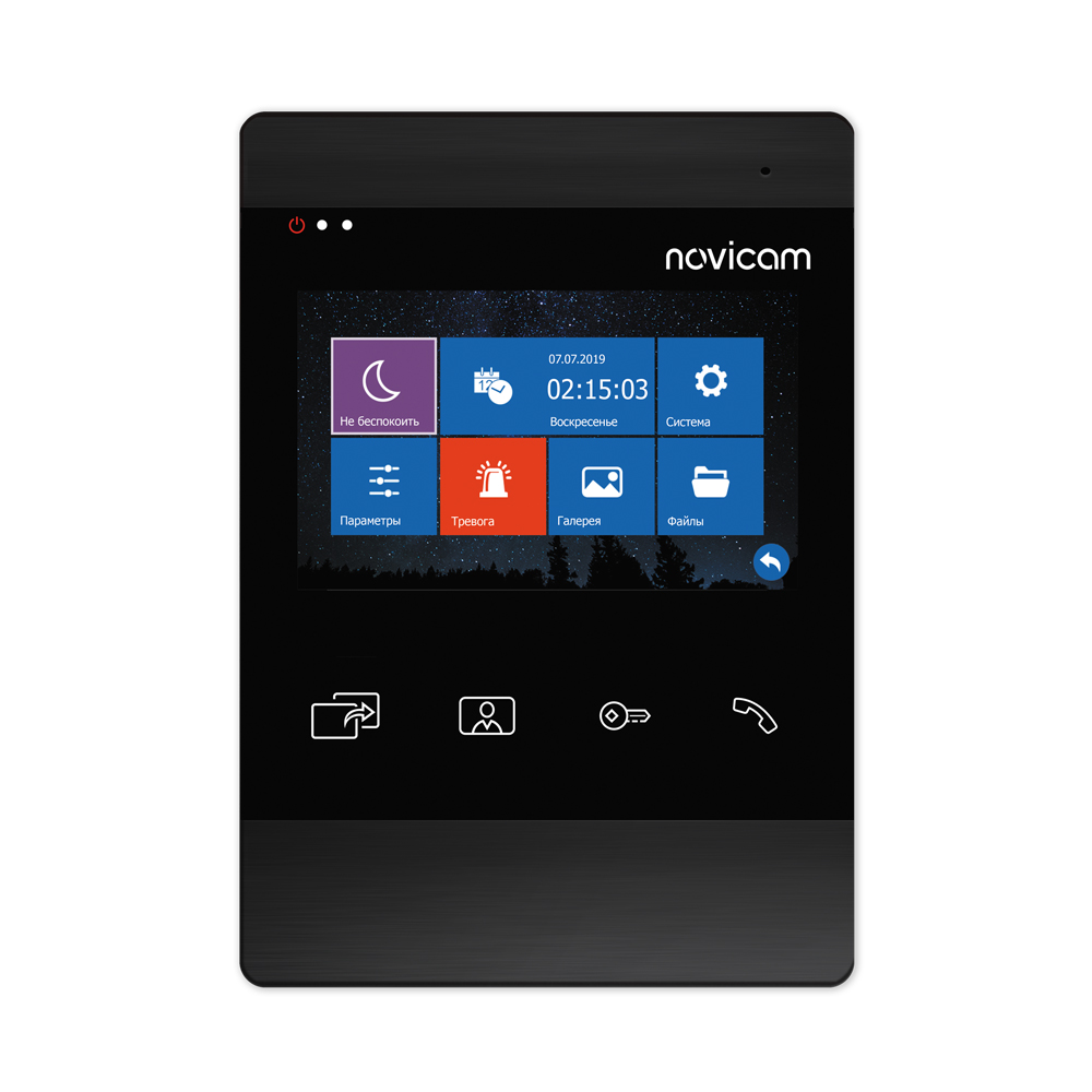 

Видеодомофон Novicam DARK MAGIC 4 HD/4852, MAGIC 4 HD