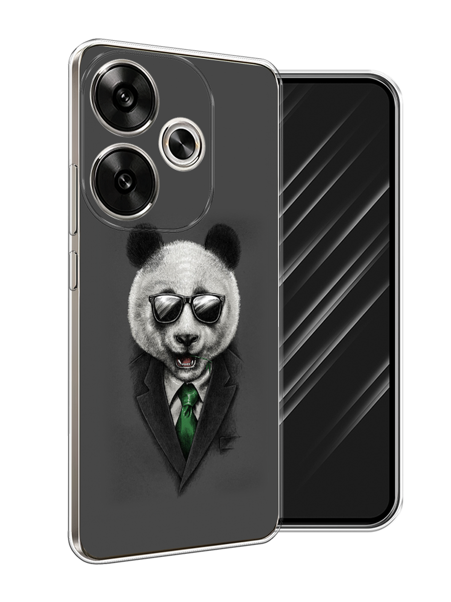 

Чехол Awog на Xiaomi Redmi Turbo 3, Poco F6 "Деловая панда", Серый;зеленый, 322250-1