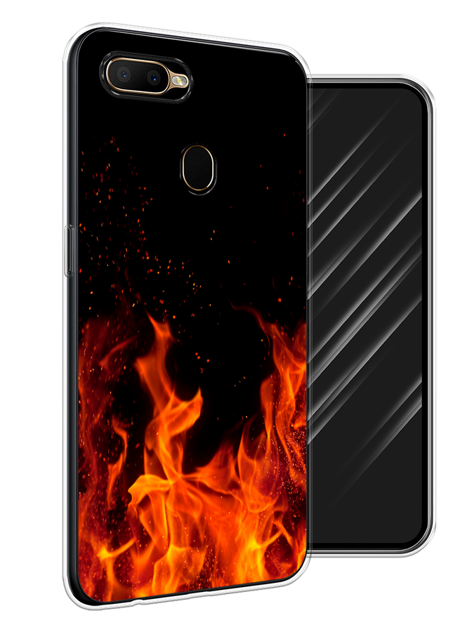 

Чехол Awog на Oppo A5s "Все в огне", Разноцветный, 252350-4