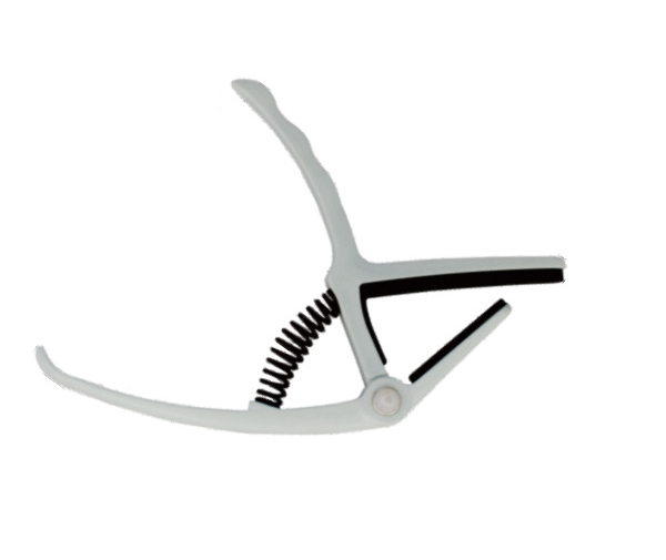 

A007L/WH Каподастр для акустической гитары, белый, Alice