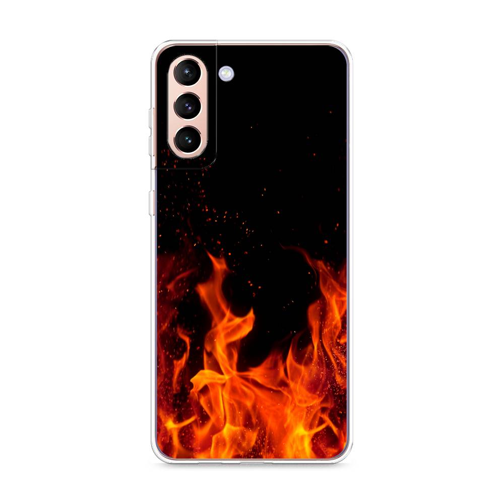 

Чехол Awog на Samsung Galaxy S21 + / Самсунг S21 + "Все в огне", Разноцветный, 2102150-4