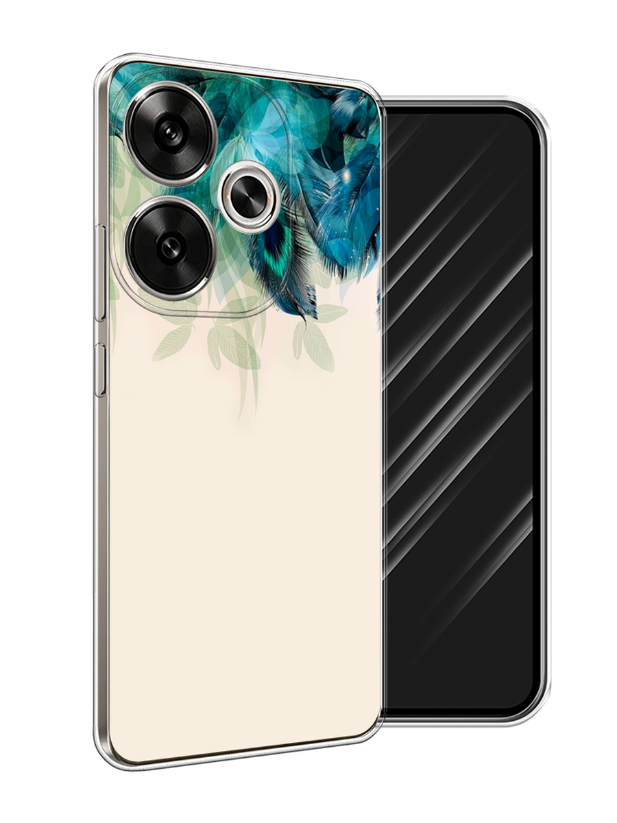

Чехол Awog на Xiaomi Redmi Turbo 3, Poco F6 "Перья голубого цвета", Бежевый;синий;бирюзовый, 322250-1