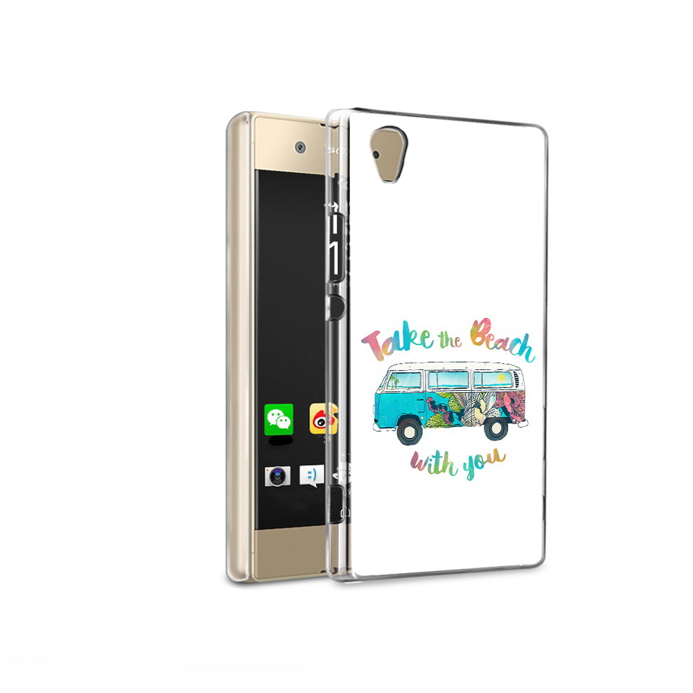 

Чехол MyPads Tocco для Sony Xperia XA1 Ultra Хиппи автобус (PT67027.252.190), Прозрачный, Tocco