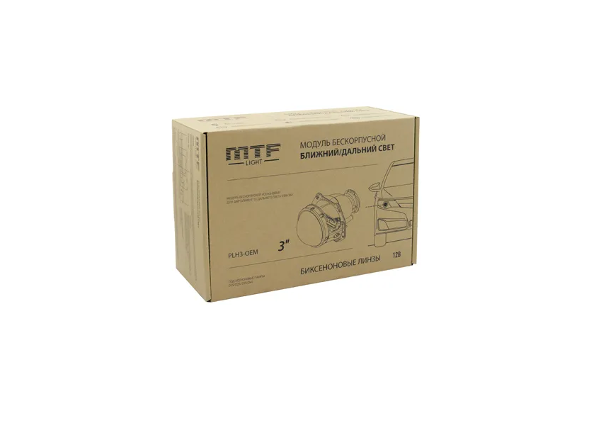 

Модули ближнего/дальнего света MTF Light (комплект 2 шт) PLH3-OEM