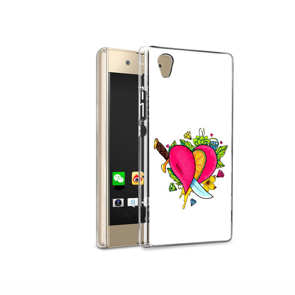 

Чехол MyPads Tocco для Sony Xperia XA1 Ultra Фруктовое сердце (PT67027.252.188), Прозрачный, Tocco