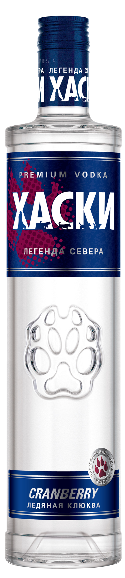 

Водка Хаски, клюква, 40 %, 500 мл