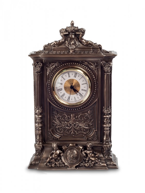 

Часы в стиле барокко Veronese Херувим (bronze) WS-609