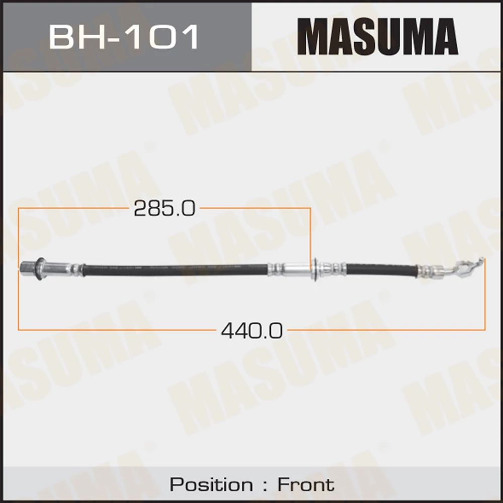 

Шланг Тормозной Masuma Bh-101 Masuma арт. BH-101