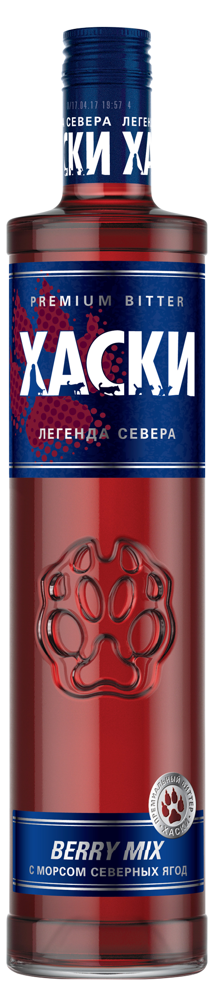 

Настойка горькая "Хаски Berry Mix" 40% 0,5 л