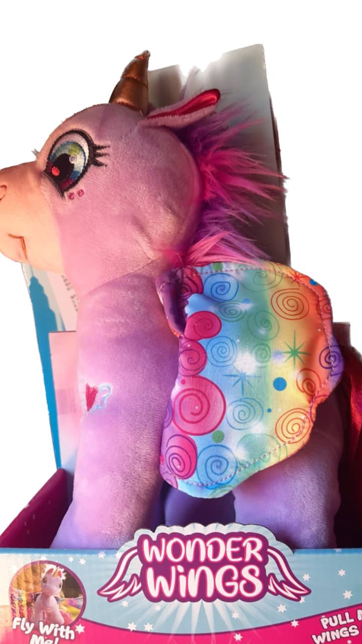 Мягкая игрушка IQchina единорог Wonder Wings Unicorn фиолетовый jollein штаны unicorn единорог