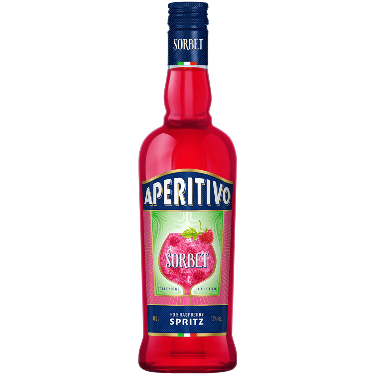 

Ликер десертный "Sorbet Aperitivo Raspberry" 15% 0,5 л