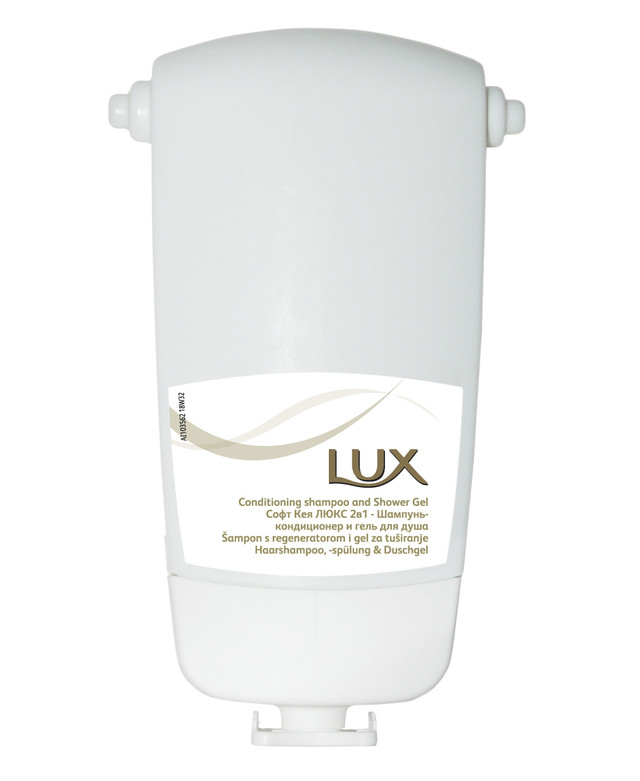 фото Мягкий шампунь и гель для душа lux soft care 2in1 , 250мл diversey